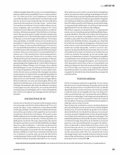 Article dans le magazine Elle